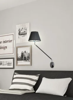 Kinkiet Filly 1x40W E27 czarny matowy