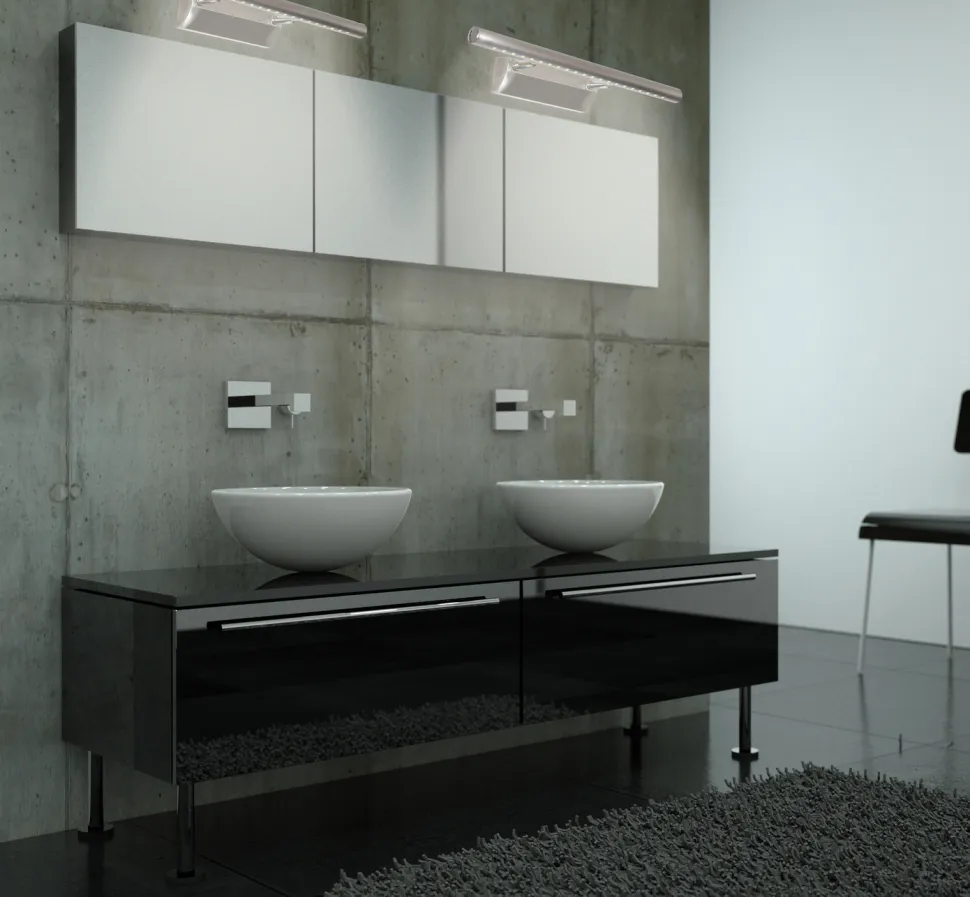 Kinkiet Forte LED 2 5W LED rurka okrągła satyna