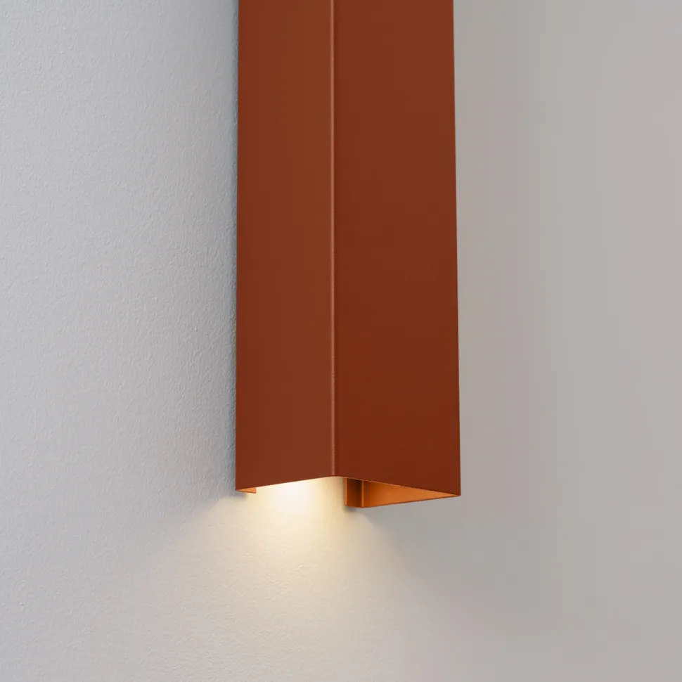 Kinkiet FREYA 120 ochra czerwona