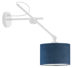 Kinkiet HAMILTON VELUR biały, morski