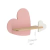 Kinkiet Heart lampa 5W LED 4000K iq kids  z przew różowy+biały