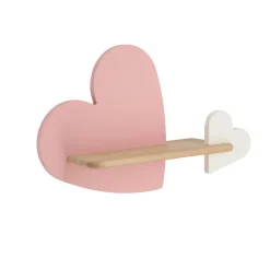 Kinkiet Heart lampa 5W LED 4000K iq kids różowy+biały