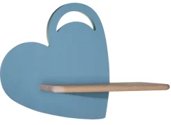 Kinkiet Heart lampa 5W LED 4000K iq kids z otworem niebieski