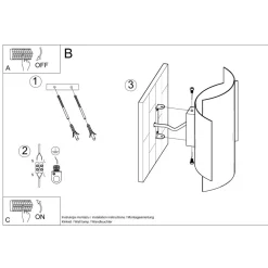 Kinkiet IMPACT biały