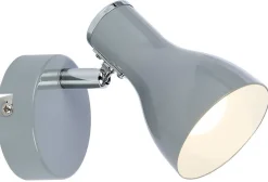 Kinkiet Julie 1x40W E14 szary