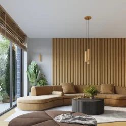 Kinkiet KARBON 20 złoty