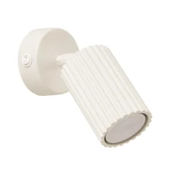 Kinkiet KARBON beżowy z włącznikiem