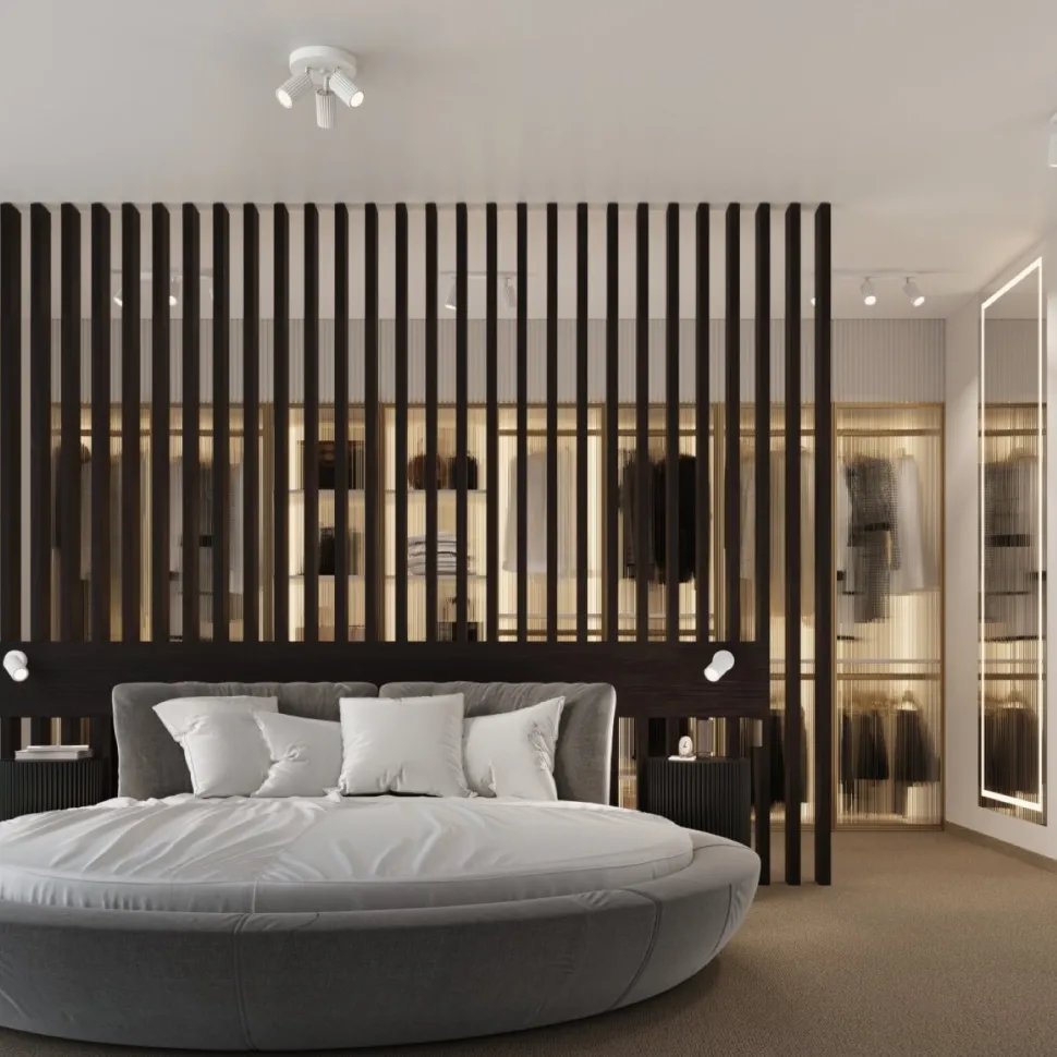 Kinkiet KARBON biały z włącznikiem