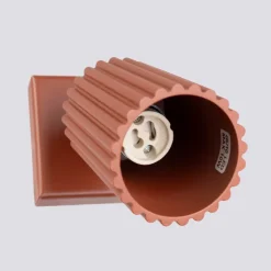 Kinkiet KARBON ochra czerwona