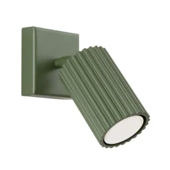 Kinkiet KARBON zielony oliwkowy