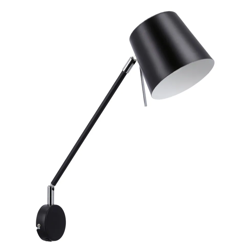 Kinkiet Killy 1x40W E27 czarny matowy