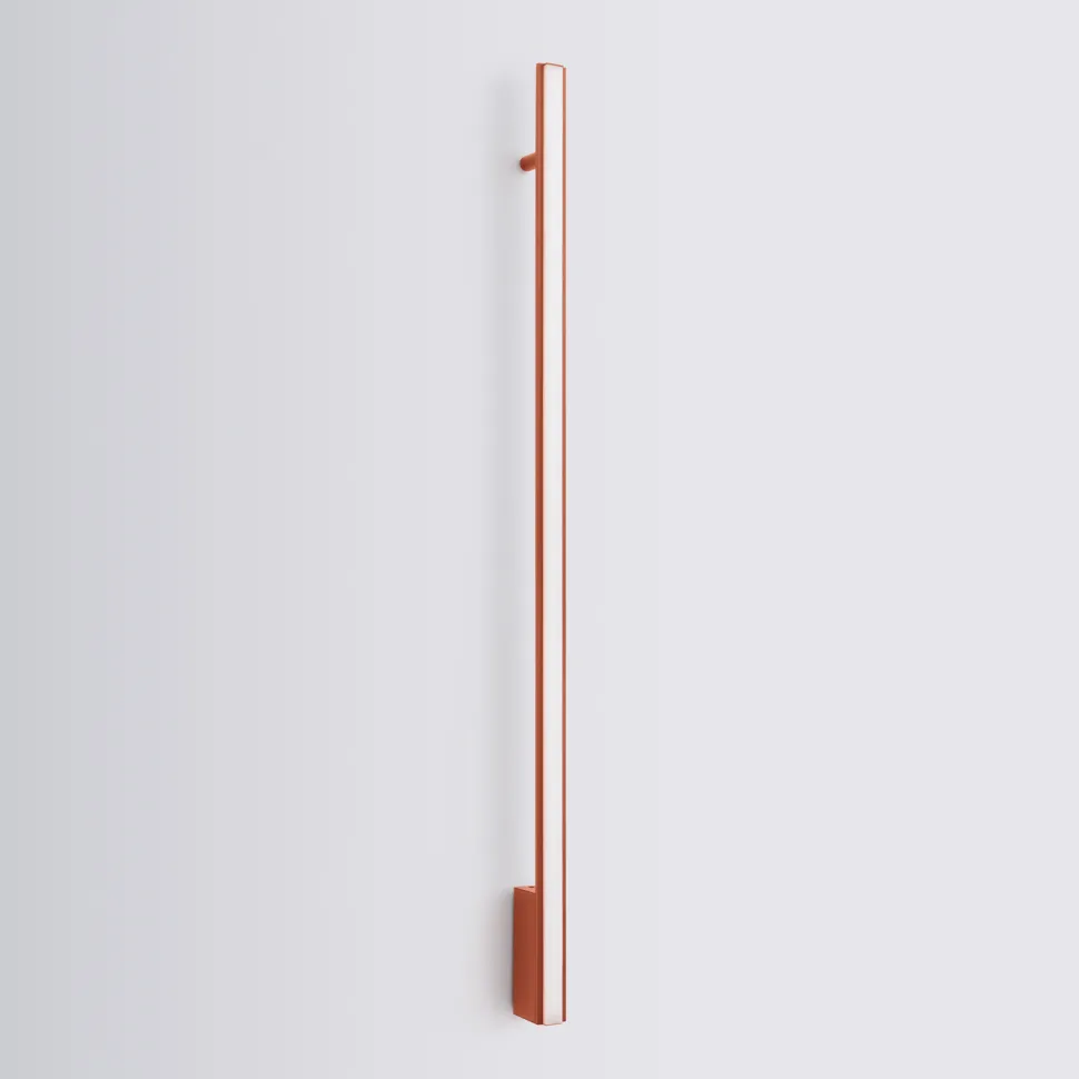 Kinkiet LAGOM 120 ochra czerwona LED 4000K