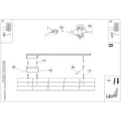 Kinkiet LAGOM 90 złoty LED 3000K