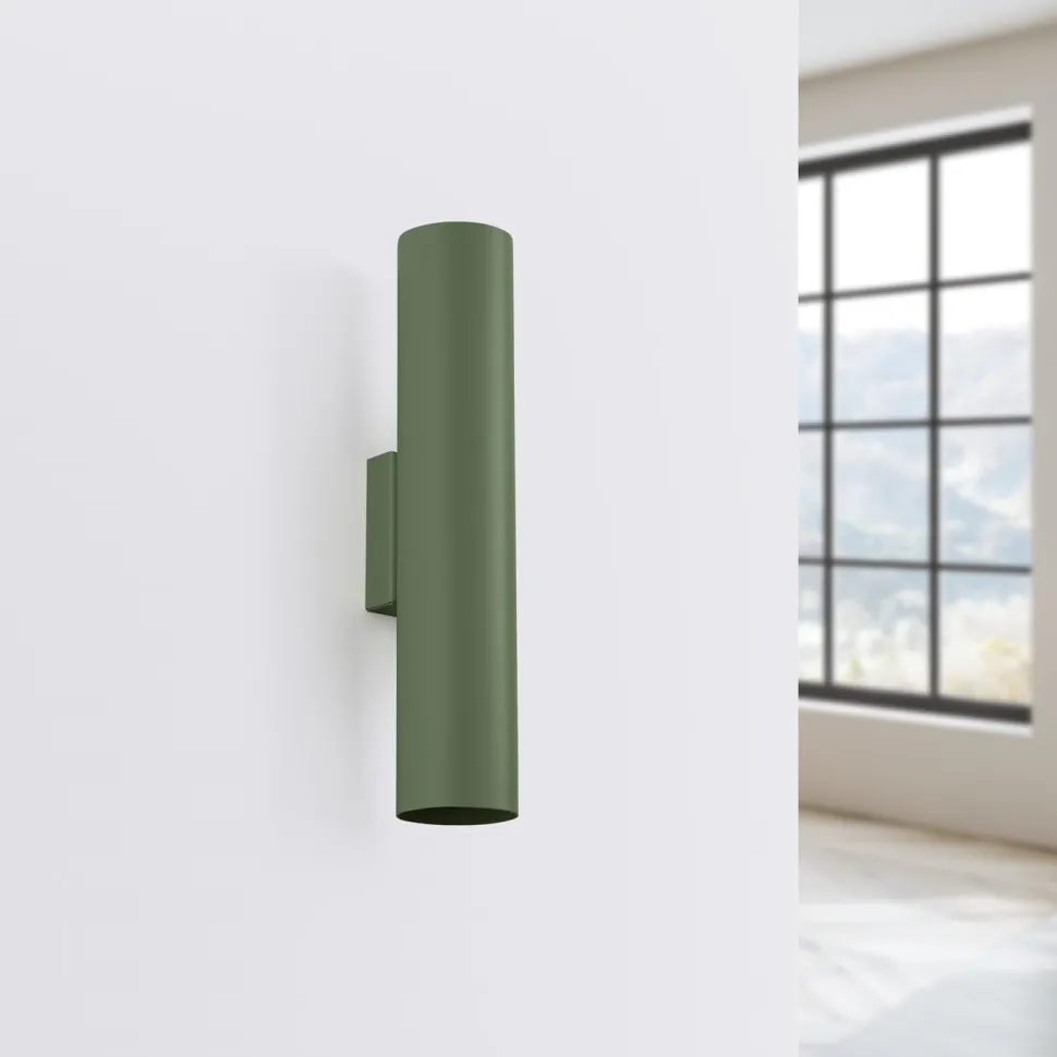 Kinkiet LAGOS 2 zielony oliwkowy