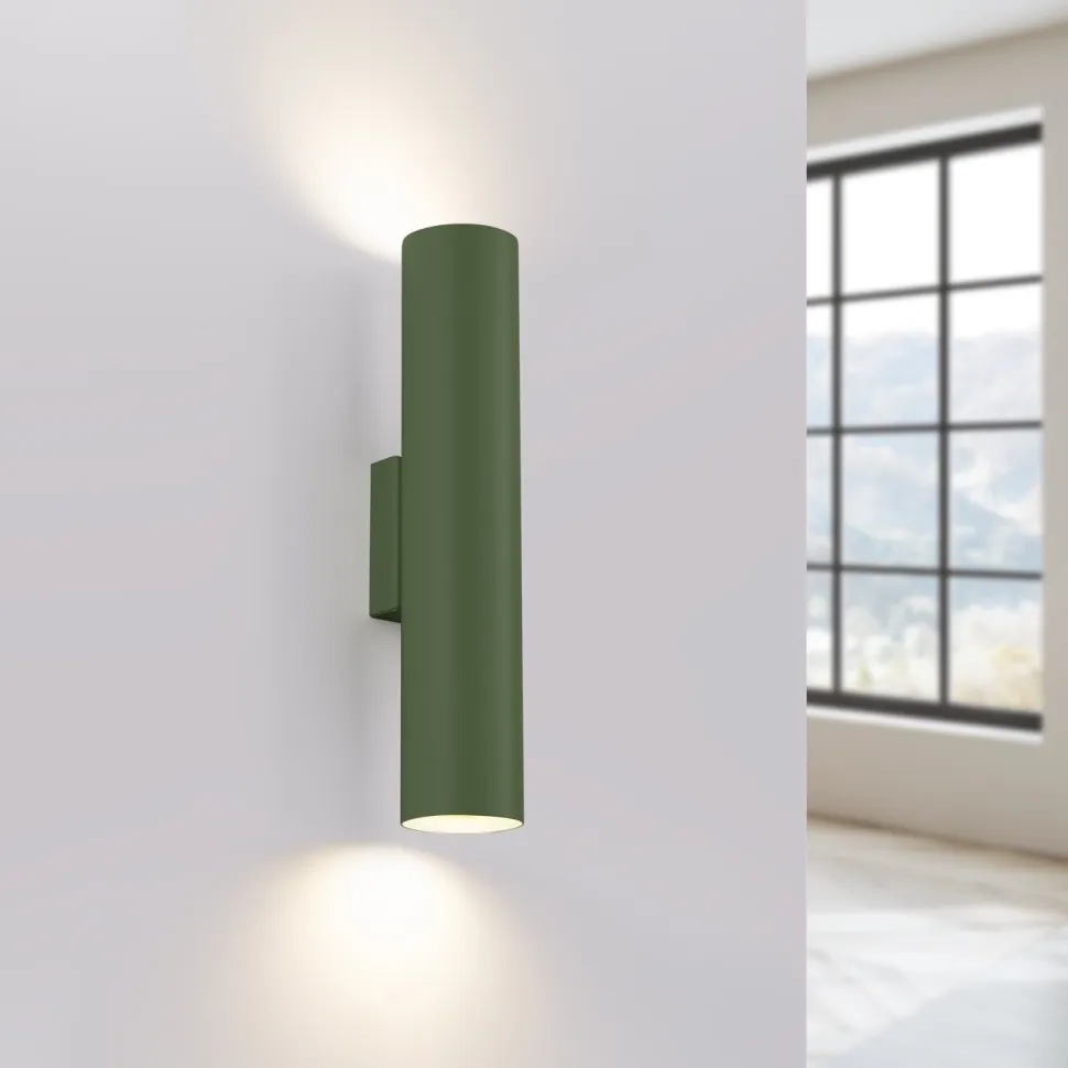 Kinkiet LAGOS 2 zielony oliwkowy