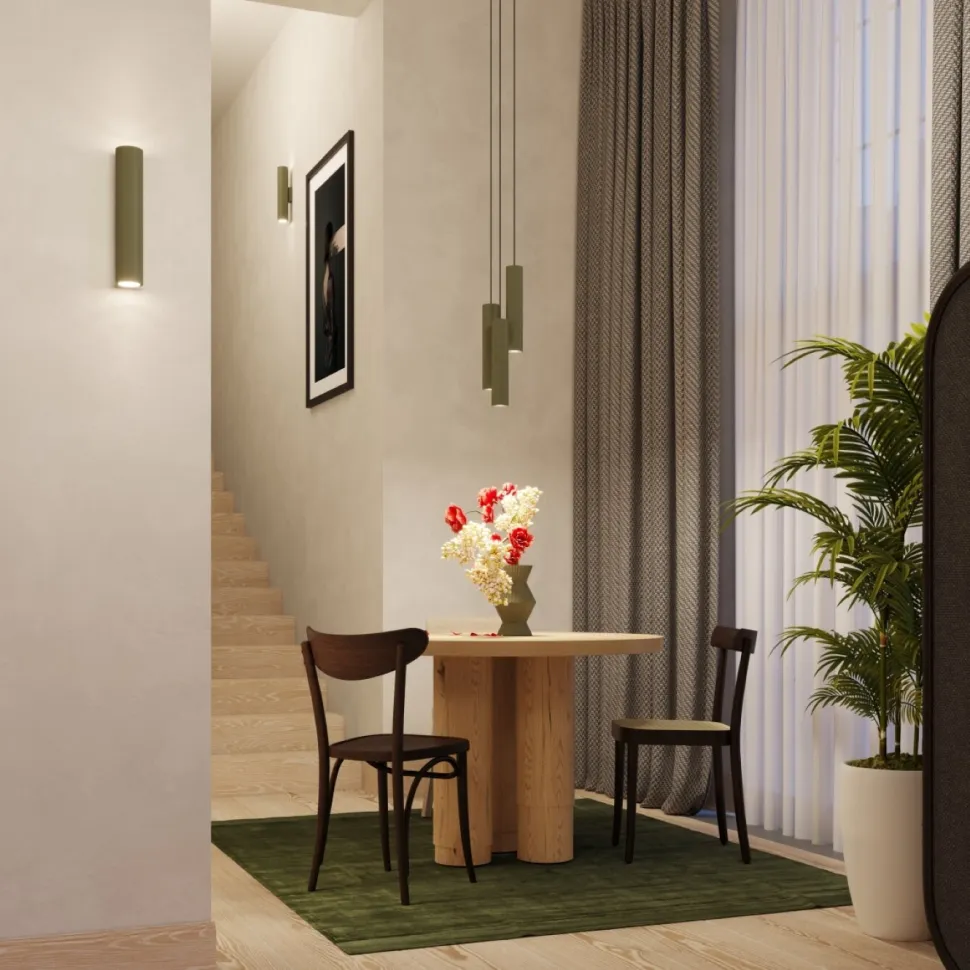 Kinkiet LAGOS 2 zielony oliwkowy