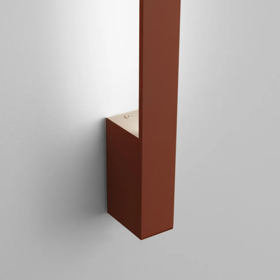 Kinkiet LAHTI 90 ochra czerwona LED 4000K