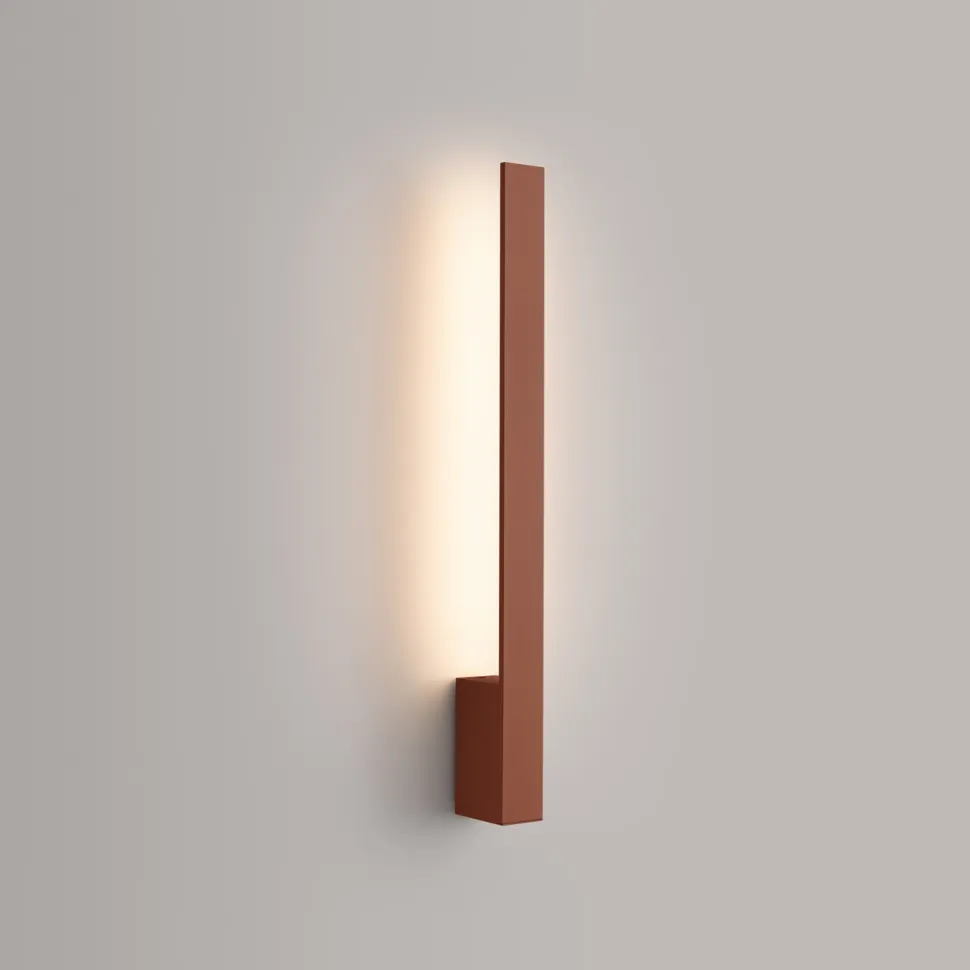 Kinkiet LAHTI 50 ochra czerwona LED 3000K