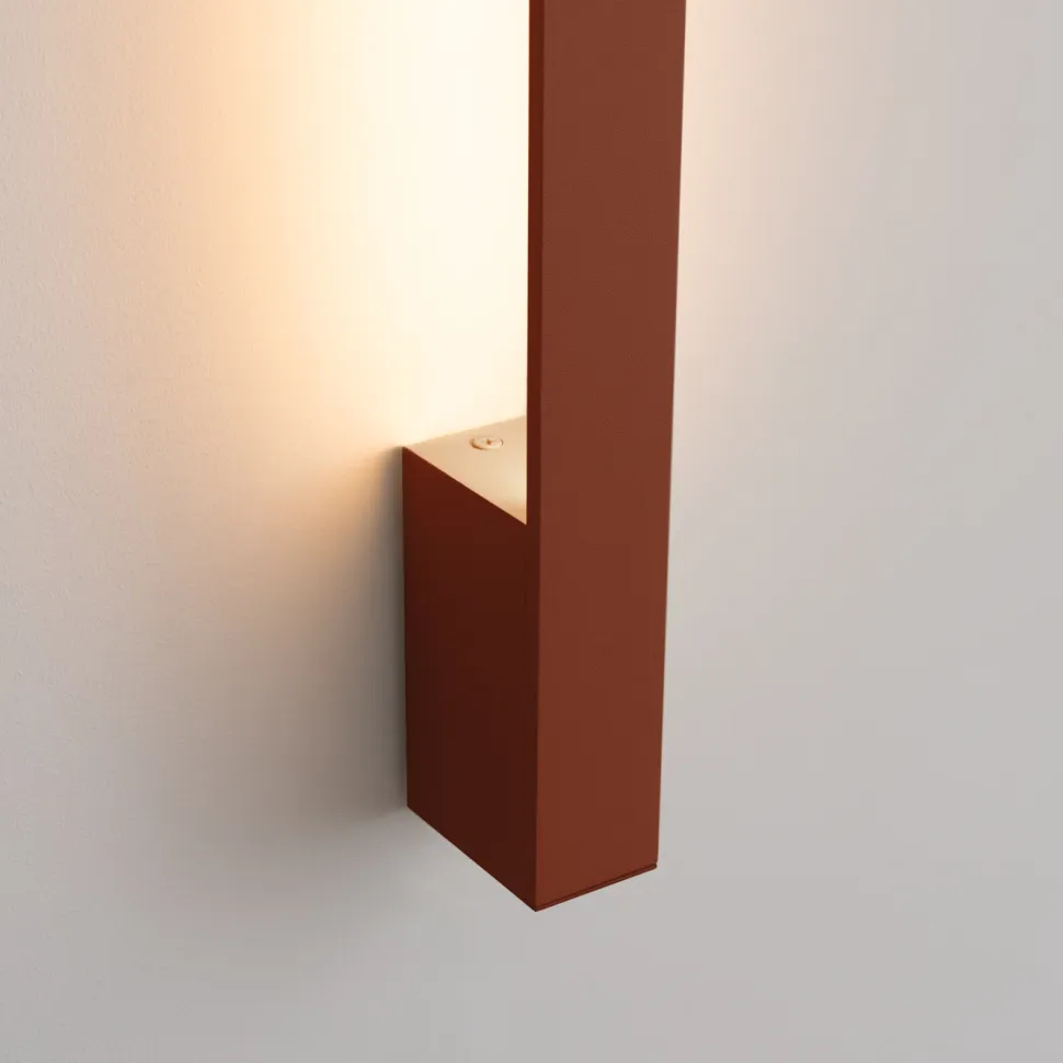 Kinkiet LAHTI 50 ochra czerwona LED 3000K