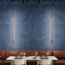 Kinkiet LAHTI 50 ochra czerwona LED 3000K