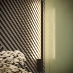 Kinkiet LAHTI L czarny LED 3000K