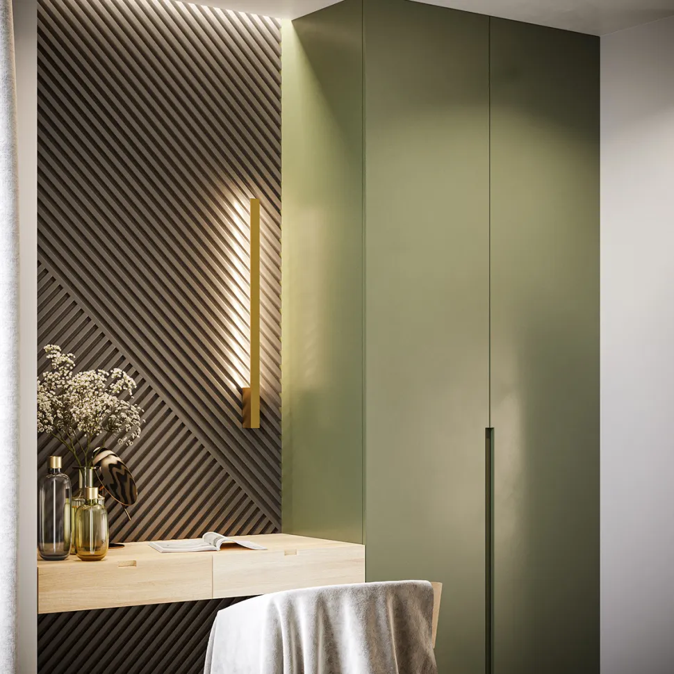 Kinkiet LAHTI S złoty LED 4000K