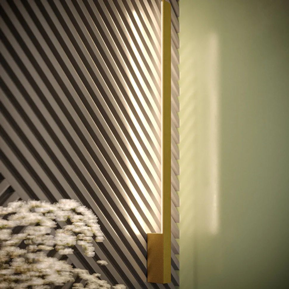 Kinkiet LAHTI S złoty LED 4000K