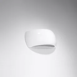 Kinkiet lakierowany PONTIUS biały połysk