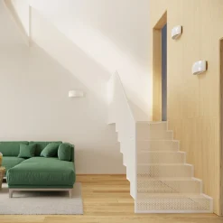 Kinkiet lakierowany PONTIUS biały połysk