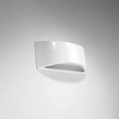 Kinkiet lakierowany VIXEN biały połysk