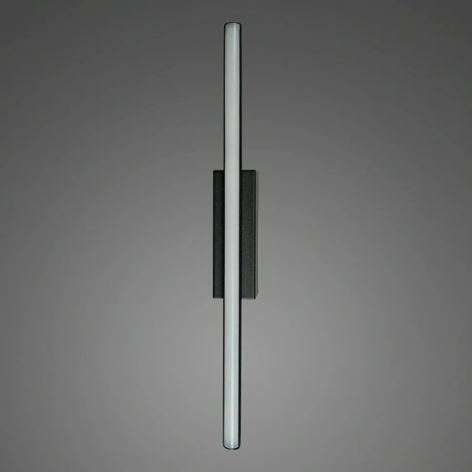 Kinkiet ledowy LINEA No.1 4k 38,5 cm czarny