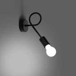 Kinkiet LEVAR czarny