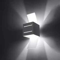 Kinkiet LORETO szary