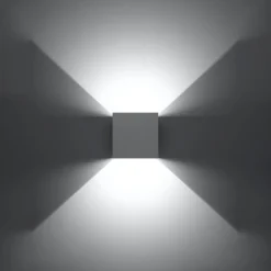 Kinkiet LUCA biały LED IP54