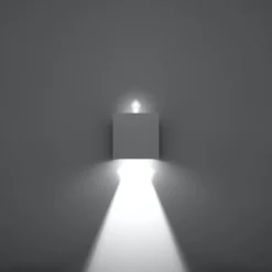 Kinkiet LUCA biały LED IP54