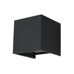 Kinkiet LUCA czarny LED IP54