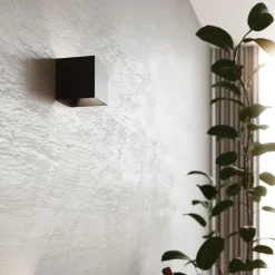 Kinkiet LUCA czarny LED IP54