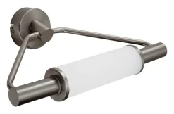 Kinkiet Major łazienkowy 2x40W G9 satyna nikiel