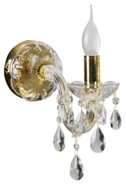 Kinkiet Maria teresa 1x40W E14 złoty