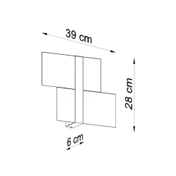 Kinkiet MASSIMO biały