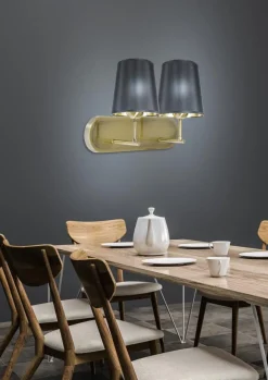 Kinkiet Milonga 2x60W E27 patyna