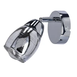 Kinkiet Milton 1x10W E14 chrom