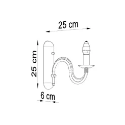 Kinkiet MINERWA biały