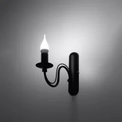 Kinkiet MINERWA czarny