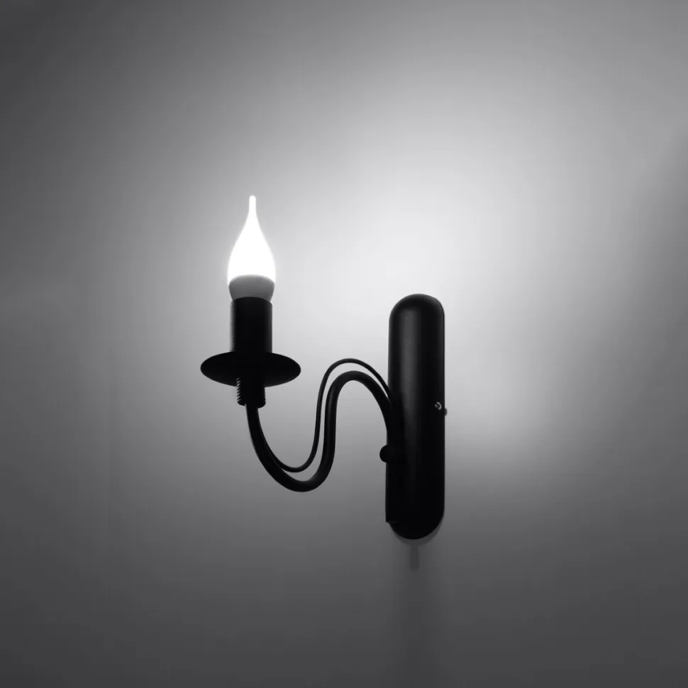 Kinkiet MINERWA czarny