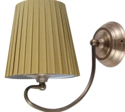 Kinkiet Mozart 1x60W E27 patynowa miedź miodowy