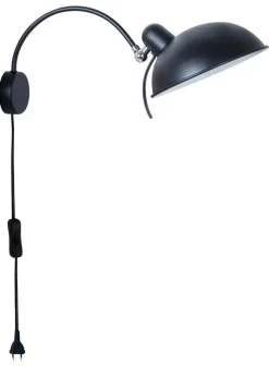 Kinkiet Nora 1x40W E14 czarny