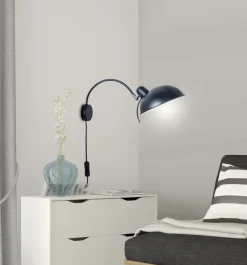 Kinkiet Nora 1x40W E14 czarny