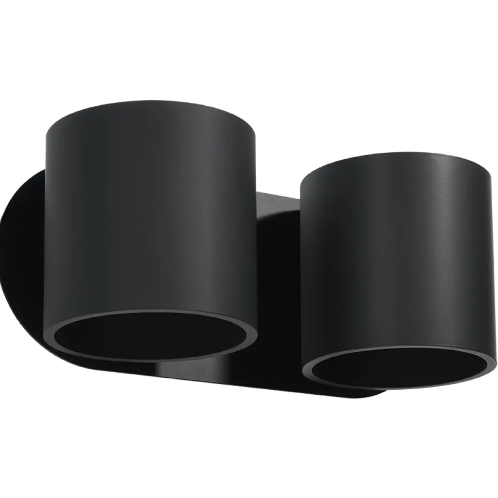 Kinkiet ORBIS 2 czarny