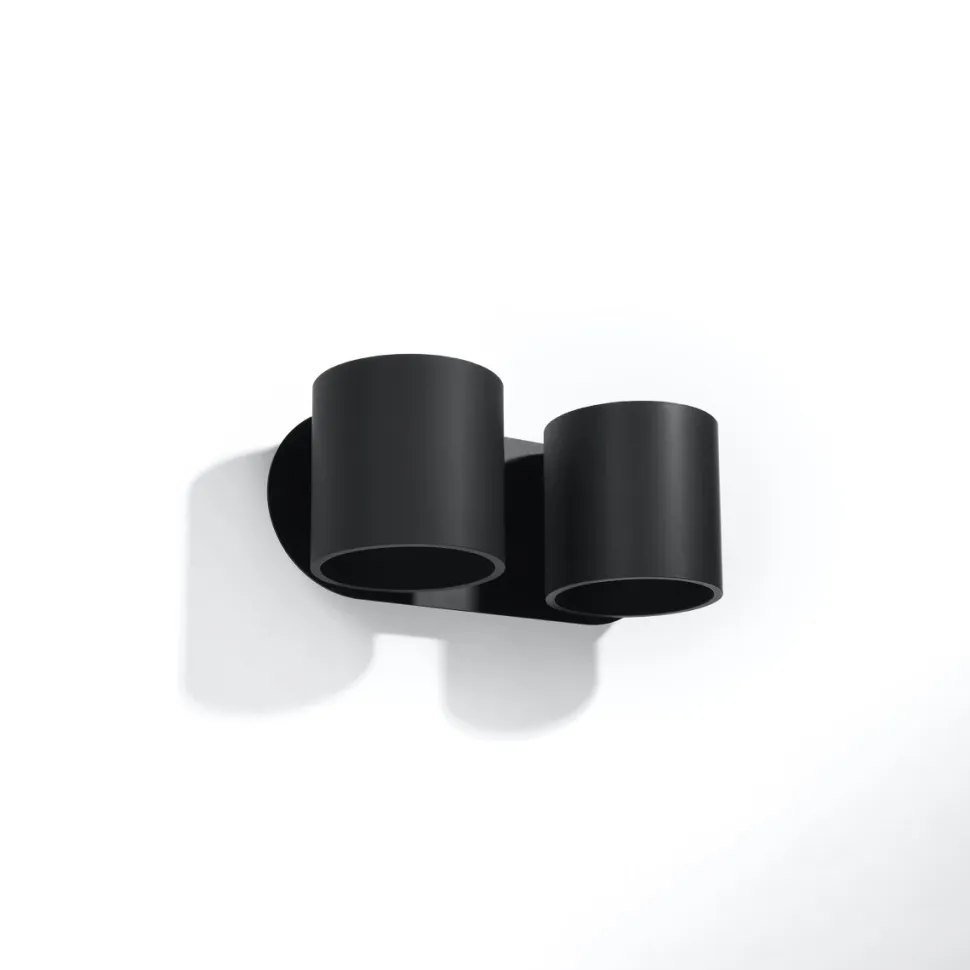 Kinkiet ORBIS 2 czarny